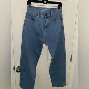 Banana Republic Blue Straight Jeans Classic Denim